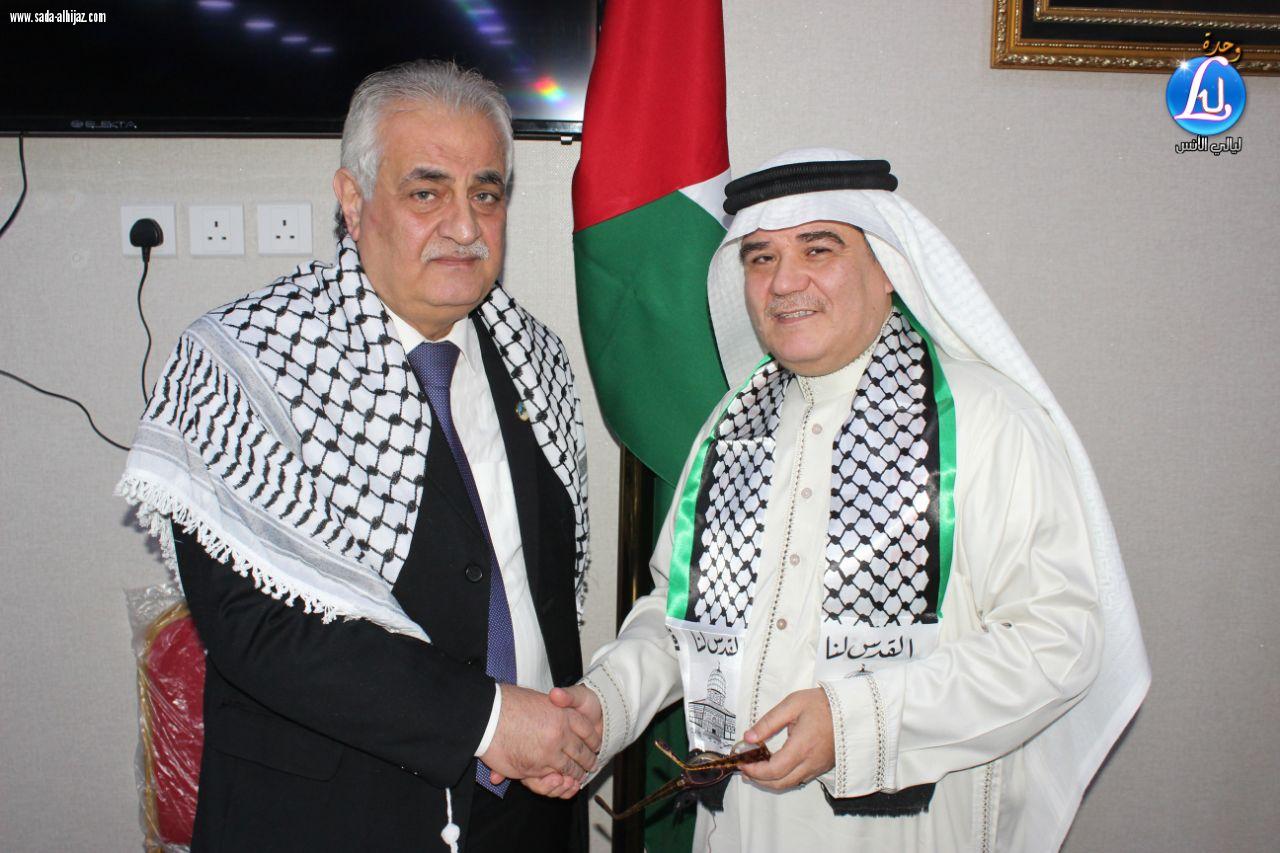 نجاح عملية القلب المفتوح  لسعادة السفير الفلسطيني بحدة